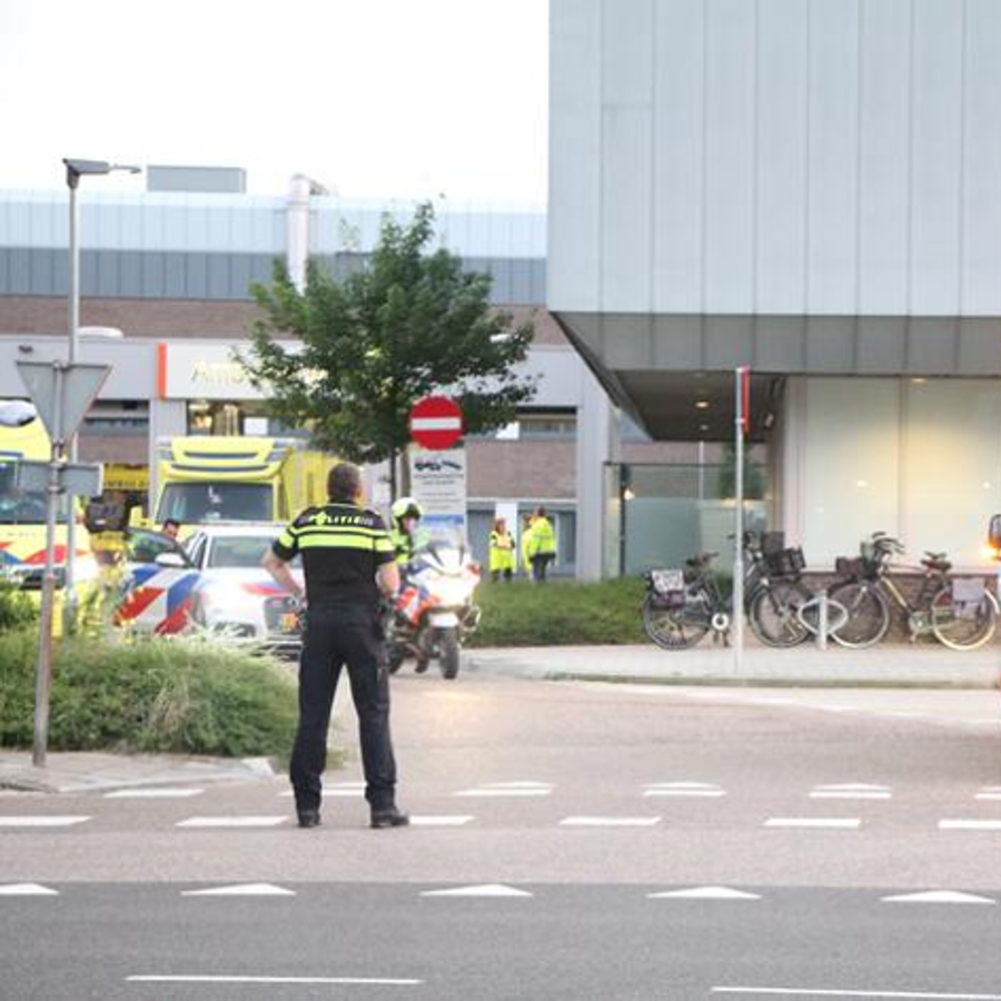 rampoefening met politie en ambulance