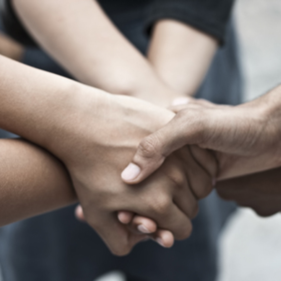 Elkaar de hand schudden